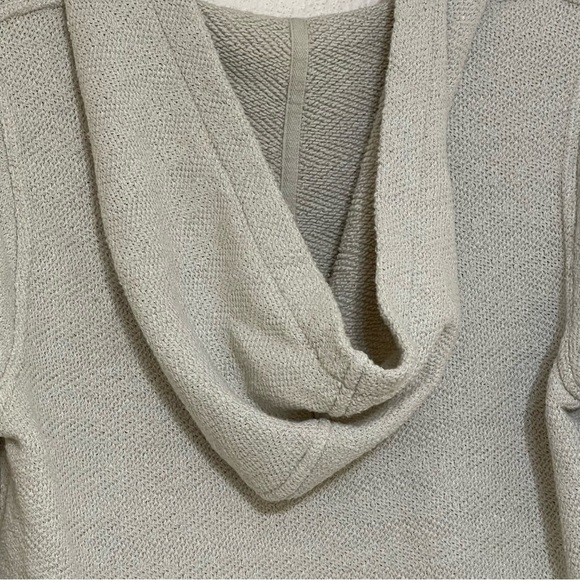 Faherty Whitewater Beach Terry Hoodie Organic Cotton Blend Sweatshirt | Medium - Picture 6 of 12